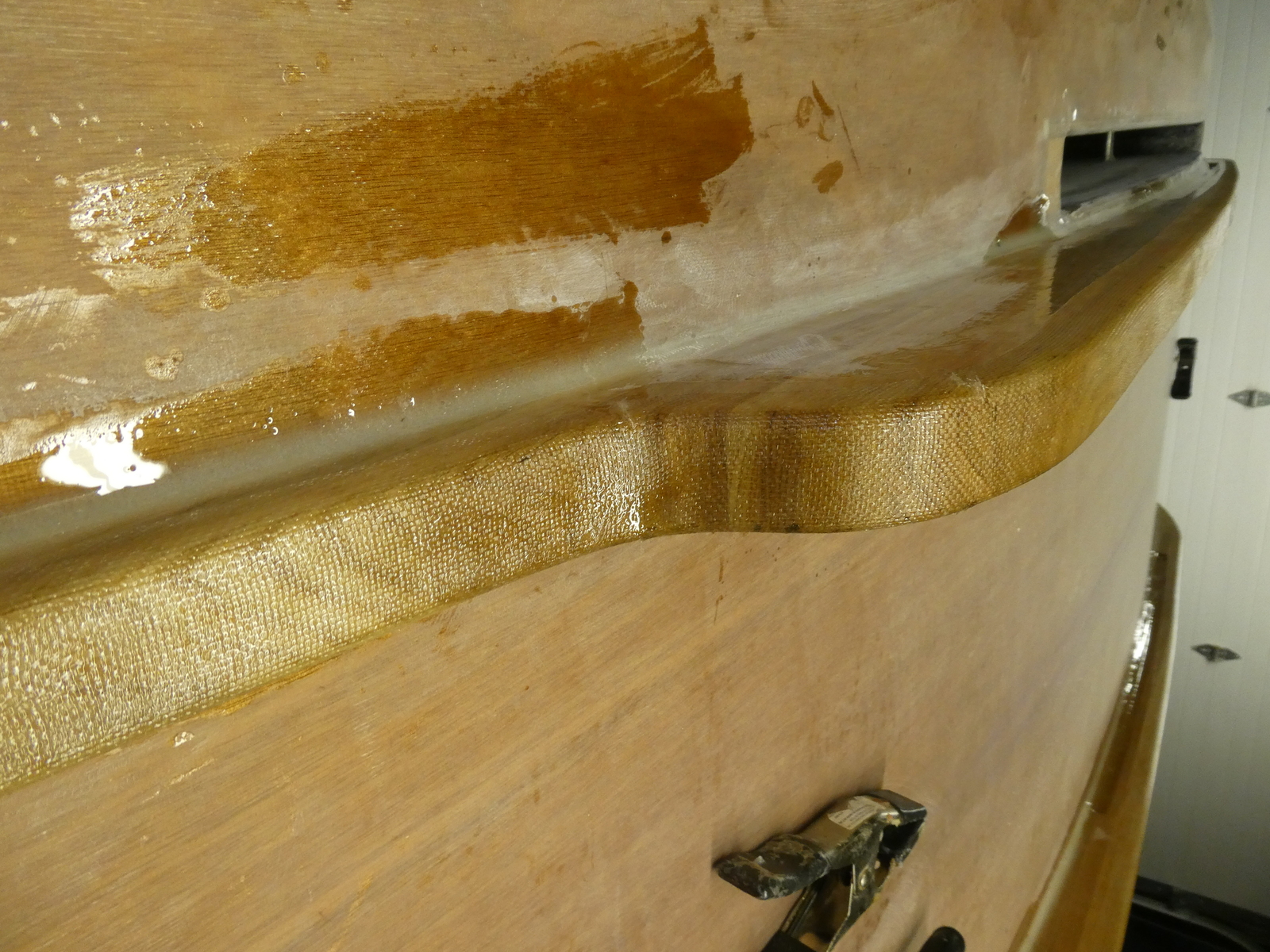 Nice smooth application of top layer